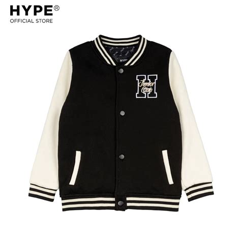 hype club clothing fake|HYPE Junior Club Slab Varsity Jacket.